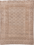 Antique Afghan Area Rug (8' x 10')